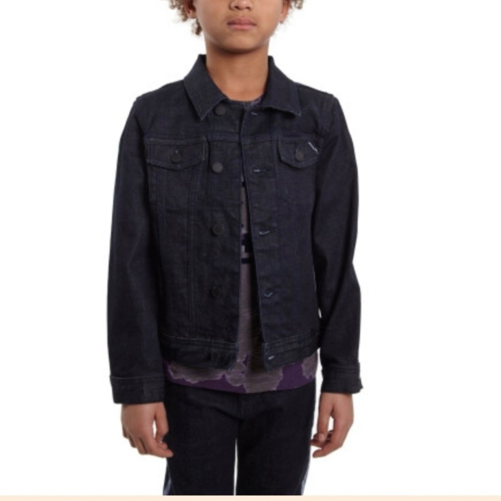 NWT Denim Jean Jacket Kids SIZE:4/5